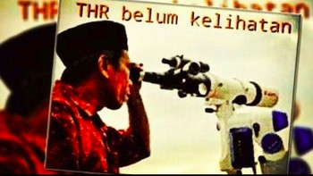 Masih berusaha mencari kemunculan THR. Foto: Istimewa
