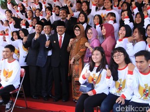 Begini Pesan Gubernur Jatim di Hari Pancasila
