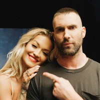 Penyanyi Rita Ora jadi salah satu model di video klip Adam Levine Cs. Foto: Instagram/@ritaora