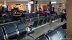 Suasana Bandara Adi Soemarmo yang Tutup Sementara Karena Erupsi Merapi