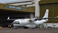 Senegal memesan pesawat CN 235 khusus militer buatan PTDI, di Bandung, Jawa Barat. Poo/PTDI.
