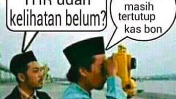 Gimana sudah kelihatan belum?. Foto: Istimewa