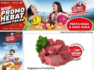 Promo Produk Segar Hadir Lebih Lama di Transmart Carrefour