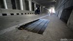 Astaga! Penutup Gorong-gorong di Underpass Mampang Dicuri