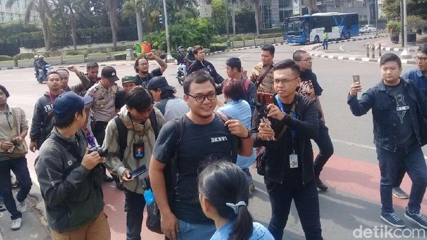 Insan Pers Gelar Aksi Bela Radar Bogor yang Digeruduk PDIP