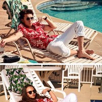 Tori sampai meminjam baju dari teman-temannya untuk proyek ini. Foto: Dok. Tori Bernal