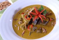 Menu Ke-21 : Telur Dadar Kembung dan Kalio Hati Sapi Menu Enak Citarasa Minang 