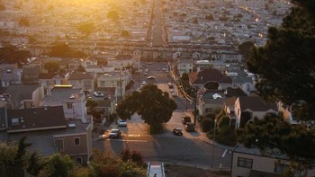 Tangga taman di San Fransisco yang tampak biasa saja. (Foto: Boredpanda)