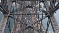 Foto: Sydney punya atraksi menarik untuk traveler. Yakni melihat keindahan kota dari ketinggian Harbour Bridge! (Rivki/detikTravel)