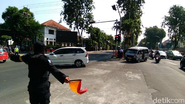 Rekayasa Lalin Jalan Kutai Langsung ke Jembatan Ujung Galuh/
