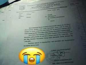 Lurah Cilandak Barat Minta RT Kumpulkan Zakat Minimal Rp 1 Juta