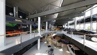 Berbagai mbil Lamborghini terbaik terparkir di Mueseum Lamborghini. Foto: Pool (Carsscoop)