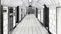 Tanda penunjuk central line di Stasiun Kereta Bawah Tanah London. Istimewa/Boredpanda.