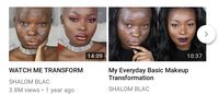 Channel YouTube Shalom Blac. 