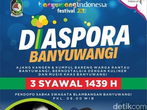 Pasca Lebaran, Menpar akan Hadiri Diaspora Banyuwangi
