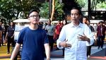 Saat Jokowi Ngabuburit Ajak Cucu Main ke Dufan