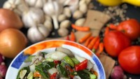 Tak sulit lho membuatnya. Tumis cumi ini pasti bisa jadi favorit keluarga untuk sahur. Foto: Instagram @nasek.sby  