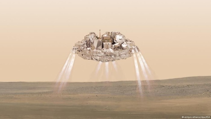 Wahana Antariksa Eropa Lacak Bukti Kehidupan di Planet Mars