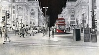 Shelley Ashkowski mengabadikan kesibukan jalanan Picadilly Circus, London ke dalam sebuah gambar yang indah. Istimewa/Boredpanda.