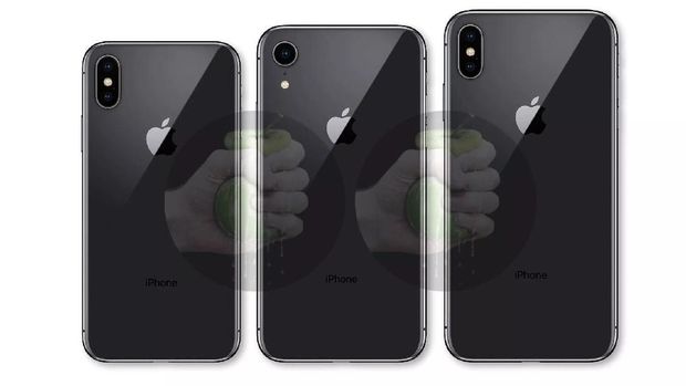 Ini Tampilan Tiga iPhone Anyar Dari Apple? Ini Tampilan Tiga iPhone Anyar Dari Apple?