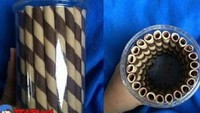  Kamu mau menyuguhkan chocolate roll di hari Lebaran? Coba deh pakai trik ini kalau mau hemat sekaligus iseng, hihihi… Foto: Istimewa