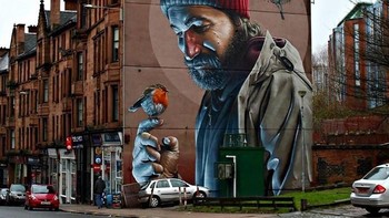 diberikan lukisan photorealistic jadi keren. (Foto: Boredpanda)