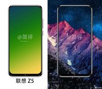 Penampakan Lenovo Z5 Ungkap Posisi Kamera Depan
