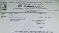  Surat edaran berupa target pengumpulan zakat dari kelurahan ke RT/RW bukan hanya beredar di Cilandak Barat melainkan juga di Joglo dan Ciganjur. Wagub DKI Sandiaga Uno menegaskan hal ini bukan instruksi darinya.