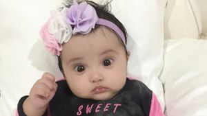 Umur 4 Bulan, Baby Kylie Putri Andi Soraya Makin Menggemaskan