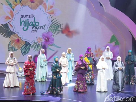 Saat Top 5 Finalis Sunsilk Hijab Hunt 2018 Deg-degan Ditanya Juri