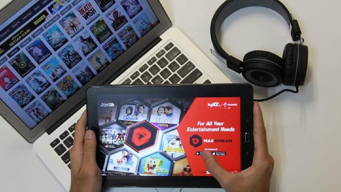 Foto: Telkomsel merilis aplikasi video on-demand MAXstream Foto: Telkomsel merilis aplikasi video on-demand MAXstream