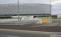 Stadion Olympic Baku (Nograhany/detikTravel)