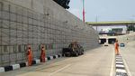 Potret Underpass Mampang yang Kembali Bersih dari Coretan