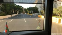 Foto: Jalanan Kota Baku yang sempat menjadi sirkuit dalam gelaran Grand Prix Formula 1 pada akhir April 2018 lalu. (Nograhany Widhi/detikTravel)