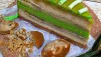 Di UNION, ada kue kolak yang tak kalah unik. @ms.alwayshungry merekomendasikan Kolak Cake untuk berbuka. Tampilannya cantik ya? Foto: Instagram