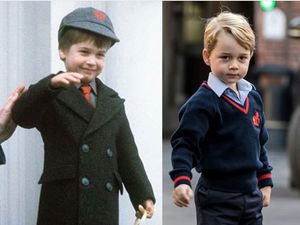 Foto Pangeran William Saat Kecil dan Pangeran George, Mirip Kan?