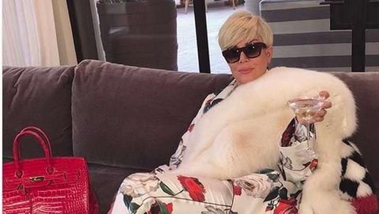 Reaksi Anak Kim Kardashian Saat Lihat Neneknya Pakai Wig Pirang/ (Instagram @kimkardashian) Reaksi Anak Kim Kardashian Saat Lihat Neneknya Pakai Wig Pirang/ (Instagram @kimkardashian)