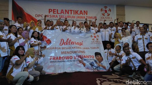 Ormas di Jatim Dukung Prabowo Maju Capres 2019 