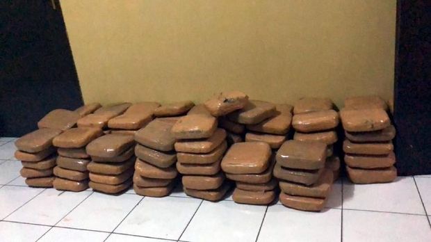 125 Kilogram Ganja Cianjur Sudah Berbentuk Paket, Ini Penampakannya