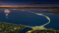 Jembatan bernama Jiaozhou Bay Bridge memiliki panjang jembatan mencapai 42,5 kilometer, hampir 26 km di antaranya terletak langsung di atas air. Foto: dok. feel-planet.com