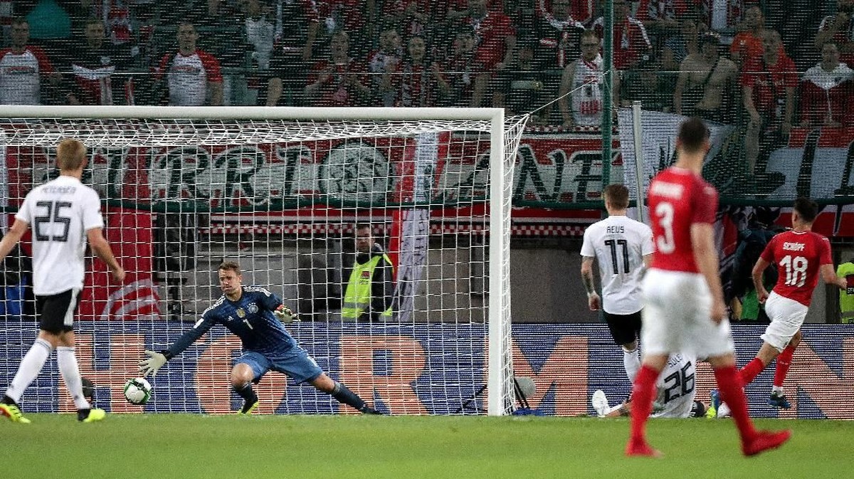 Jerman tampil kurang meyakinkan jelang Piala Dunia 2018. (Foto: Lisi Niesner/Reuters)