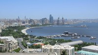 Foto: Inilah pemandangan Kota Baku, ibu kota negara api Azerbaijan! Negara pecahan Uni Sovyet ini ada di tepi Danau Laut Kaspia (Nograhany/detikTravel)