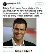 Salah Fokus, Netizen Tersihir Wajah Tampan PM Baru Spanyol