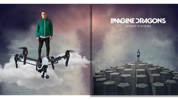 Naik drone di album Imagine Dragons. Foto: instagram.com/igor.lipchanskiy