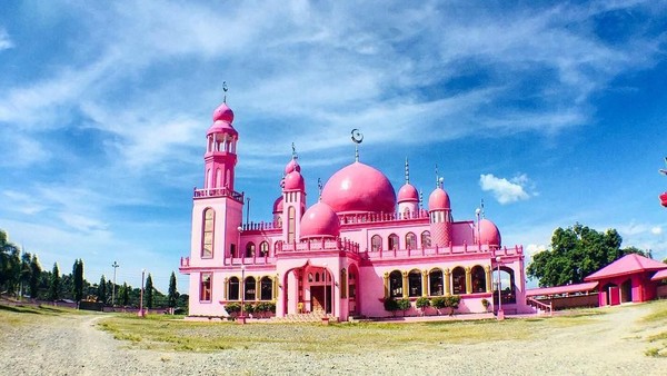 Foto: Masjid Pink yang Cantik di Filipina