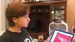 Serunya Pose Makan Leon Dozan, Anak Willy Dozan yang Ganteng