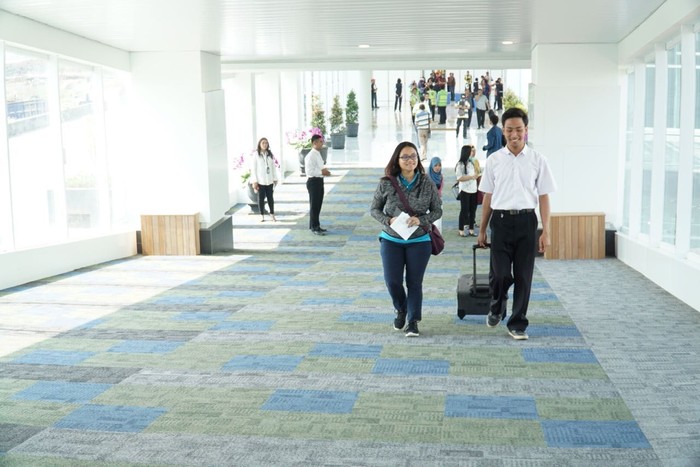 AP I Lakukan Simulasi Operasi Terminal Baru Bandara Semarang