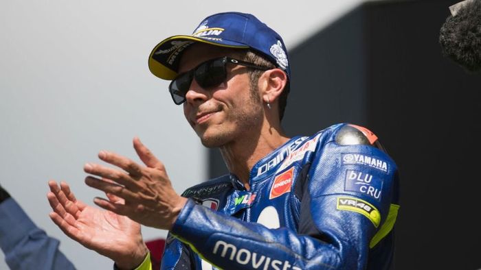 Valentino Rossi masih cari ban yang pas. (Foto: Mirco Lazzari gp/Getty Images) Valentino Rossi masih cari ban yang pas. (Foto: Mirco Lazzari gp/Getty Images)