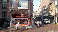Turis yang memadati Amsterdam (Afif Farhan/detikTravel)