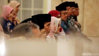 Usai pembacaan ayat suci Alquran, kegiatan dilanjutkan dengan penyampaian siraman rohani oleh Cholil Nafis. Tema yang diusung adalah Alquran: Moderasi Beragama dan Kebangsaan.